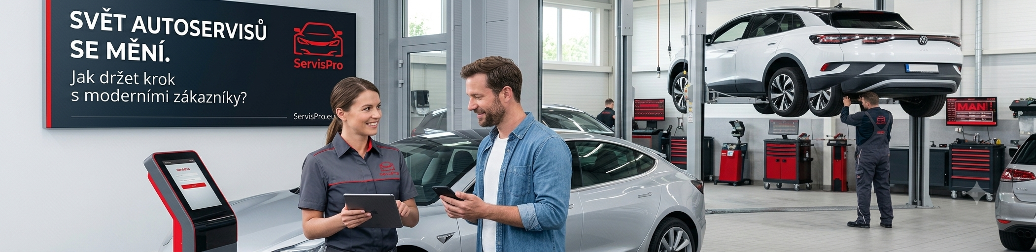 Svět autoservisů se mění. Jak držet krok s moderními zákazníky?