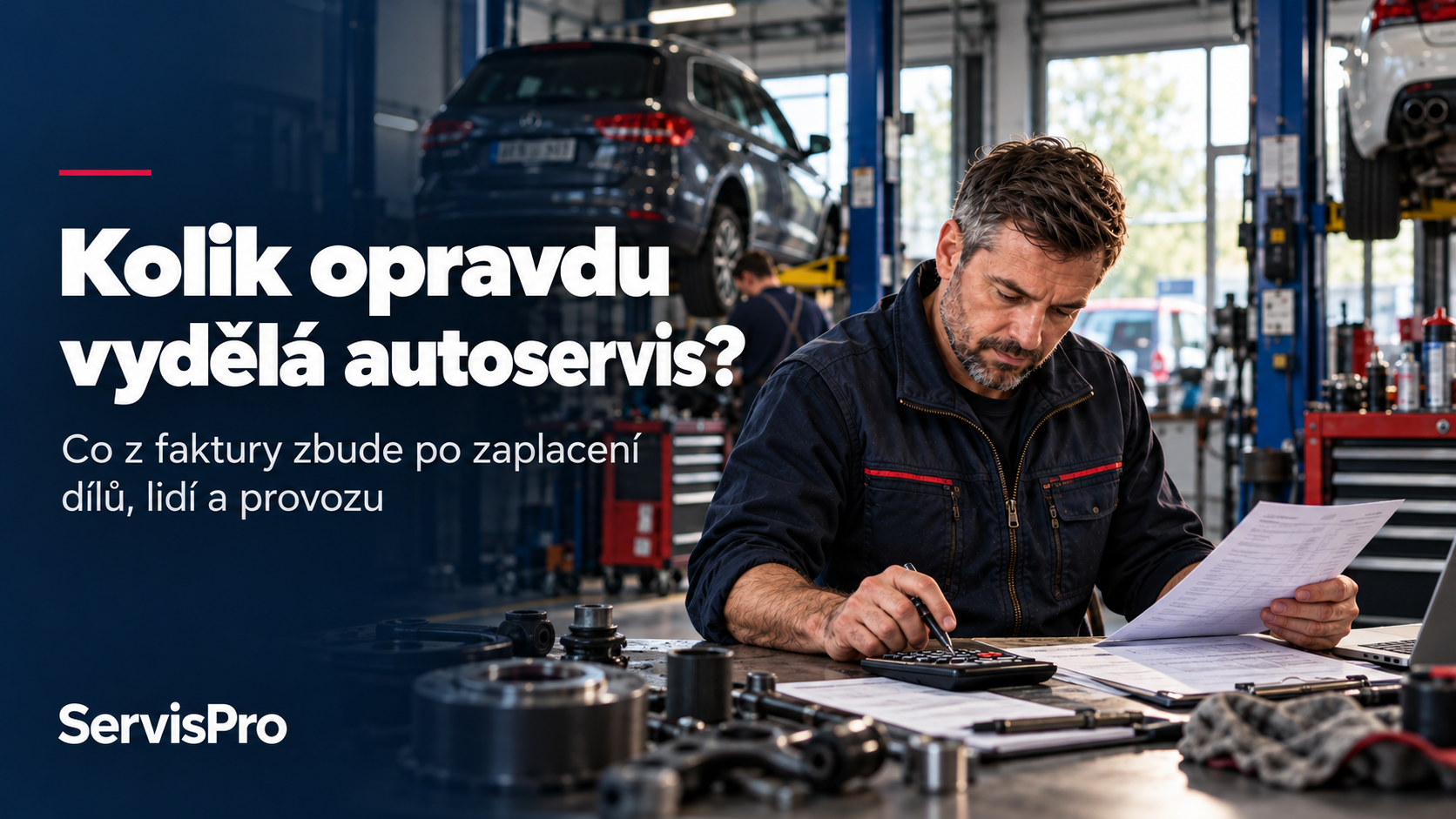 Plná dílna, ale peníze chybí. Kam mizí tržby autoservisu?